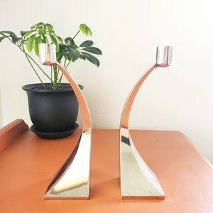 MCM Chrome Candlesticks